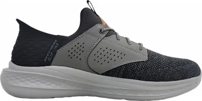 Imagen del producto de Zapatillas Skechers Slade-Caster para hombre, tipo zapatillas deportivas con cordones, color negro, para uso casual