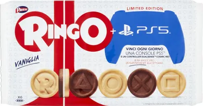 Produktbild von Pavesi Ringo Kekse Vaniglia 'Vanille', 330 g