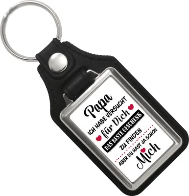 Produktbild von Papa - das beste Geschenk für dich bin ich Schlüsselanhänger mit
