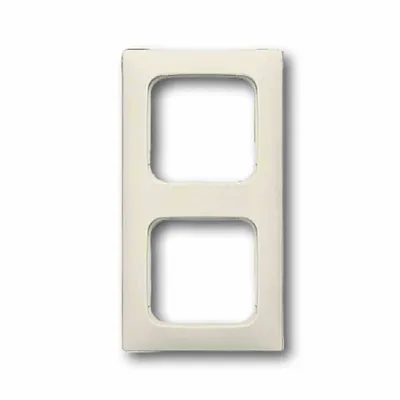 Produktbild von BJ Duro 2000 SI Rahmen 2512-212K-102 2fach für Kanalinstallation weiss