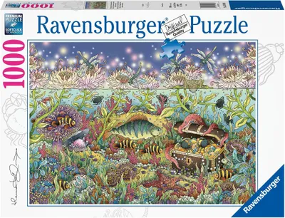 Produktbild von Ravensburger Puzzle 1000T. Dämmerung im Unterwasserreich