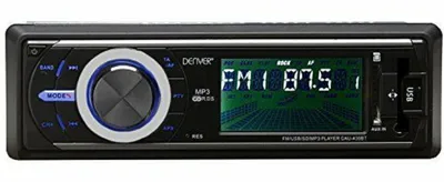 Produktbild von Denver CAU-439BT, Auto, Digital, FM, Schwarz, SD, Gleichstrom