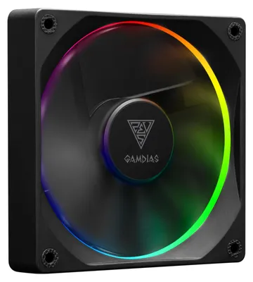 Obrázok produktu pre GAMDIAS AEOLUS M3-1201, Ventilátor, 12 cm, Čierna