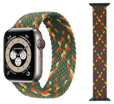 Immagine prodotto di Per Apple Watch Series 1 + 2 Ultra 49mm 9 / 8 / 7 45 / 6 SE 5 4 44 / 3 2 1 42mm Watch Strap Nylon Replacement