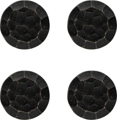 Immagine prodotto di Set di 4 pomelli per porte Clayre & Eef Ø 4 cm Ferro nero