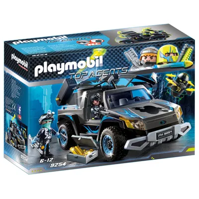 Produktbild von PLAYMOBIL City Action 9254 Top Agents RC mobil Kommando-Zentrale