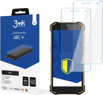 Produktbild von 3mk Display Schutzfolie ARC+ für MyPhone Hammer Energy 2  0,17mm Self-Heal (2 Stück)