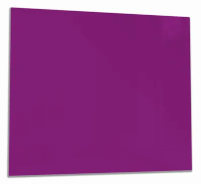 Produktbild von Wallario Herdabdeckplatte aus Glas, Größe 60 x 52 cm 1-teilig, Motiv Lila
