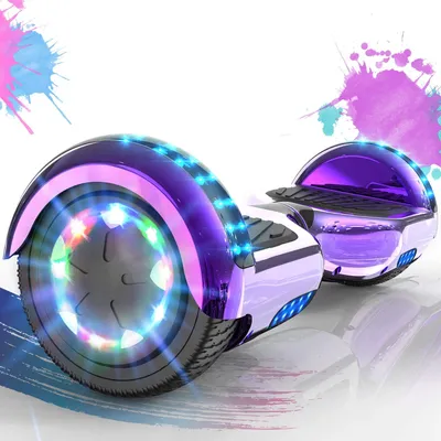 Produktbild von Hoverboards 6.5 Zoll-LED & Bluetooth mit 350W*2 Motorbeleuchtung-für Kinder und Jugendliche, Self Balance Scooter Elektroscooter Elektro Skateboard