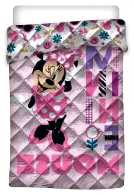 Produktbild von Minnie Mouse Steppdecke 140 x 200 cm
