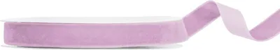 Produktbild von Lavendelfarbenes Samtband 15mm x 10m