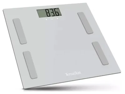Image de Impédancemètre connecté 160kg/100g gris - Terraillon - BODYCONNECT -