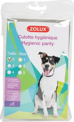 Produktbild von ZOLUX Schutzunterhose Gr. 3, waschbar, für Hunde