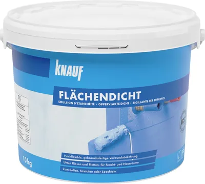 Produktbild von Knauf Flächendicht flexible wasserdichte rissüberbrückende Abdichtung 10 kg