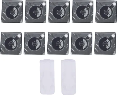 Productafbeelding van 10 stuks 3D-filament opbergzakken, lichtbestendig, voor printers, vacuümverpakt accessoire, herbruikbaar, 32 x 34 cm