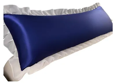 Produktbild von Satin-Kissenbezug mit Rüschen für ein s Schlafgefühl