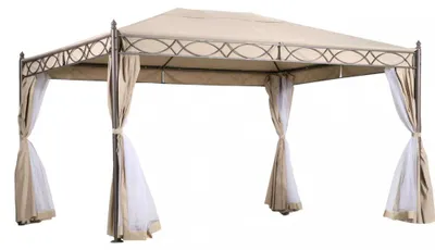 Immagine prodotto di Gazebo Karnak 3x4x2,60 h m in Acciaio Antracite