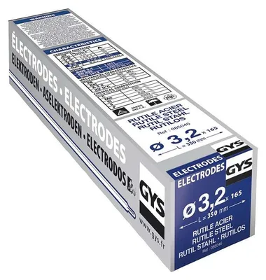 Image de Étui de 165 électrodes rutiles  Acier 3,2 mm GYS 085046