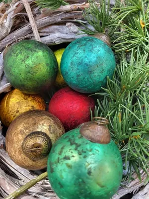 Produktbild von Christbaumkugel-Mix, bunt Christbaumkugel Mix, bunt - braun