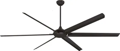Zdjęcie produktu dla Wentylator sufitowy DC z pilotem zdalnego sterowania Wideespan czarny 254 cm