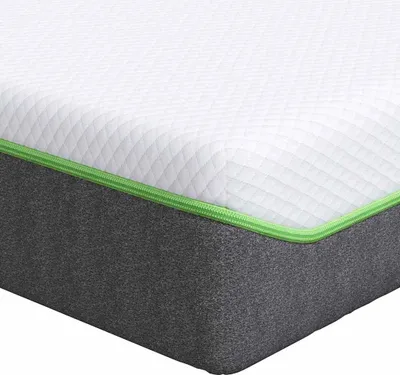 Produktbild von vidaXL Matratze Weiß und Grau 80 x 160 cm Jacquard-Stoff