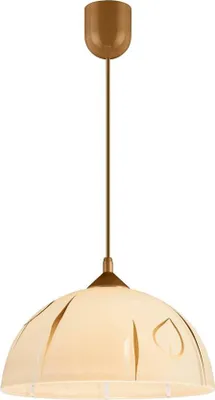 Produktbild von Hängeleuchte E27 braun Ø30cm H:60cm dimmbar