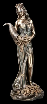 Produktbild von Große Fortuna römische Göttin des Glücks Figur 71 cm Skulptur
