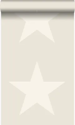 Produktbild von Origin Wallcoverings Tapete Sterne Beige 53 cm x 10.05 m
