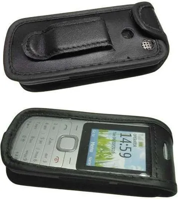 Obrázek produktu pro Ledertasche mit Gürtelclip für Nokia C1-01