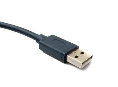 Obrázek produktu pro SYSTEM-S USB 2.0 kabel 200 cm s konektorem typu A do zásuvky RS232 DB9, černý