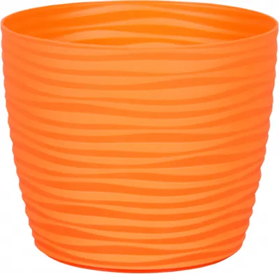 Zdjęcie produktu dla Nohel Garden Osłonka na doniczkę SAHARA PRIMULE plastikowa matowa d11x9cm