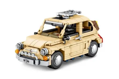 Produktbild von 8100SEMBO Kleinwagen mit Pullback Funktion, 468 Klemmbausteine