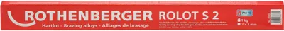 Image de Rothenberger ROLOT S2, similaire à ISO 17672, 2x2x500 mm, 1 kg, 1 pièce.