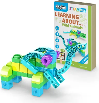 Image de ENGINO Jeux de construction Nous apprenons - animaux sauvages