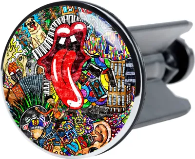 Produktbild von SANILO® Waschbeckenstöpsel, Graffiti