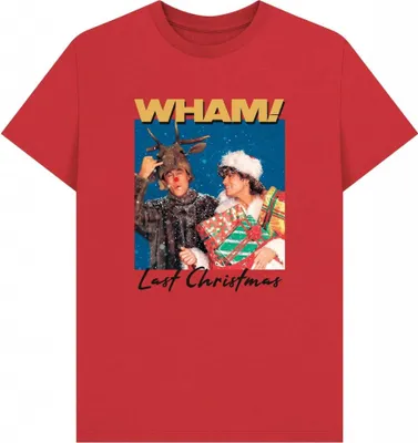 Produktbild von Wham - "Last Christmas" T-Shirt für Herren/Damen Uni PN2074 (M) (Rot)