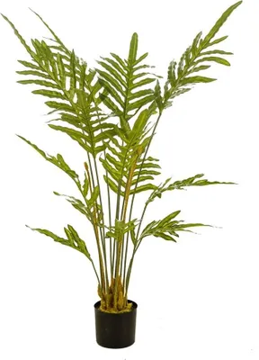 Produktbild von artplants.de Künstlicher Goldtüpfelfarn KLAVON, grün, 120cm - Kunst Farnpflanze