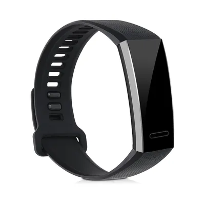 Produktbild von kwmobile 2x Sportarmband kompatibel mit Huawei Band 2 / Band 2 Pro Armband - Fitnesstracker Band Set aus TPU Silikon