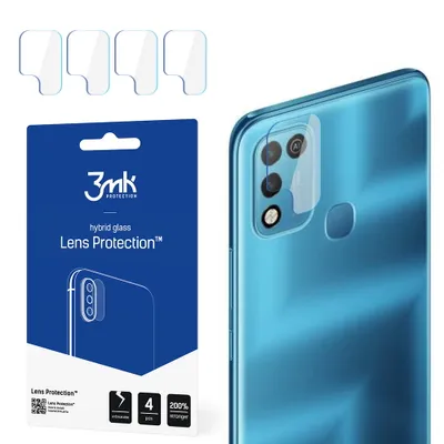 Produktbild von 3mk Hybridglas Lens Protection für Infinix Hot 10 Play Kamera Objektiv Kameralinse 0,16mm 6H (4 Stück)