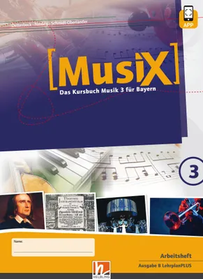 Produktbild von MusiX 3 BY (Ausgabe ab 2017) Arbeitsheft 3