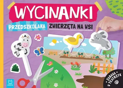 Produktbild von Wycinanki przedszkolaka Zwierzęta na wsi / Aksjomat