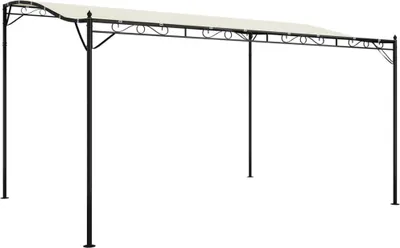 Immagine prodotto di Tenda da sole crema 4x3 m 180 g/m² tessuto e acciaio