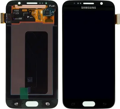 Produktbild von Display LCD Komplettset Touchscreen Schwarz für Samsung Galaxy S6 G920 G920F Neu