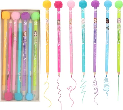 Produktbild von Depesche TOPModel Pompom Buntstifte Set