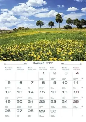Immagine prodotto di Calendario 2025: Colori della Natura - Michalczyk e Prokop