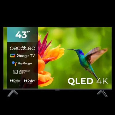 Zdjęcie produktu dla Cecotec 00982, 109,2 cm (43"), 3840 x 2160 px, LED, Smart TV, Wi-Fi, Czarny