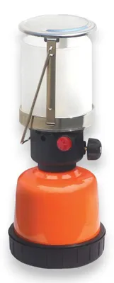Immagine prodotto di Lampada a gas in metallo con accensione piezo 190 gr da campeggio