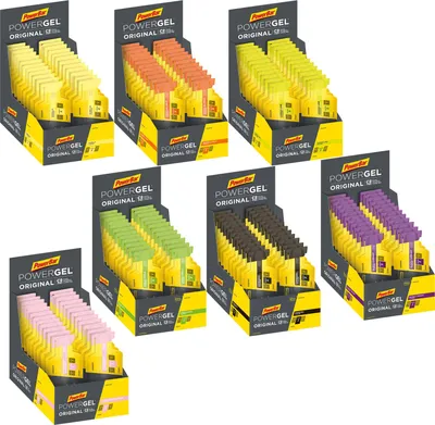 Produktbild von PowerBar Power Gel Beutel 24er Box, 24 Beutel a 41g