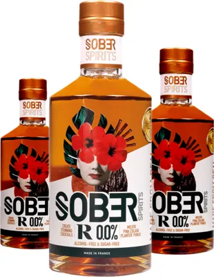 Produktbild von 3 x Sober Spirits Rum 0.0% alkoholfrei