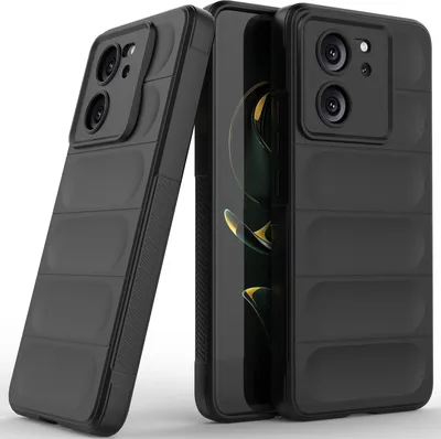 Immagine prodotto di Custodia per Xiaomi 13T / 13T Pro / Redmi K60 Custodia protettiva in silicone TPU ultra morbido antiurto Nero